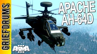AH-64D Apache Longbow Close Air Support | Arma 3