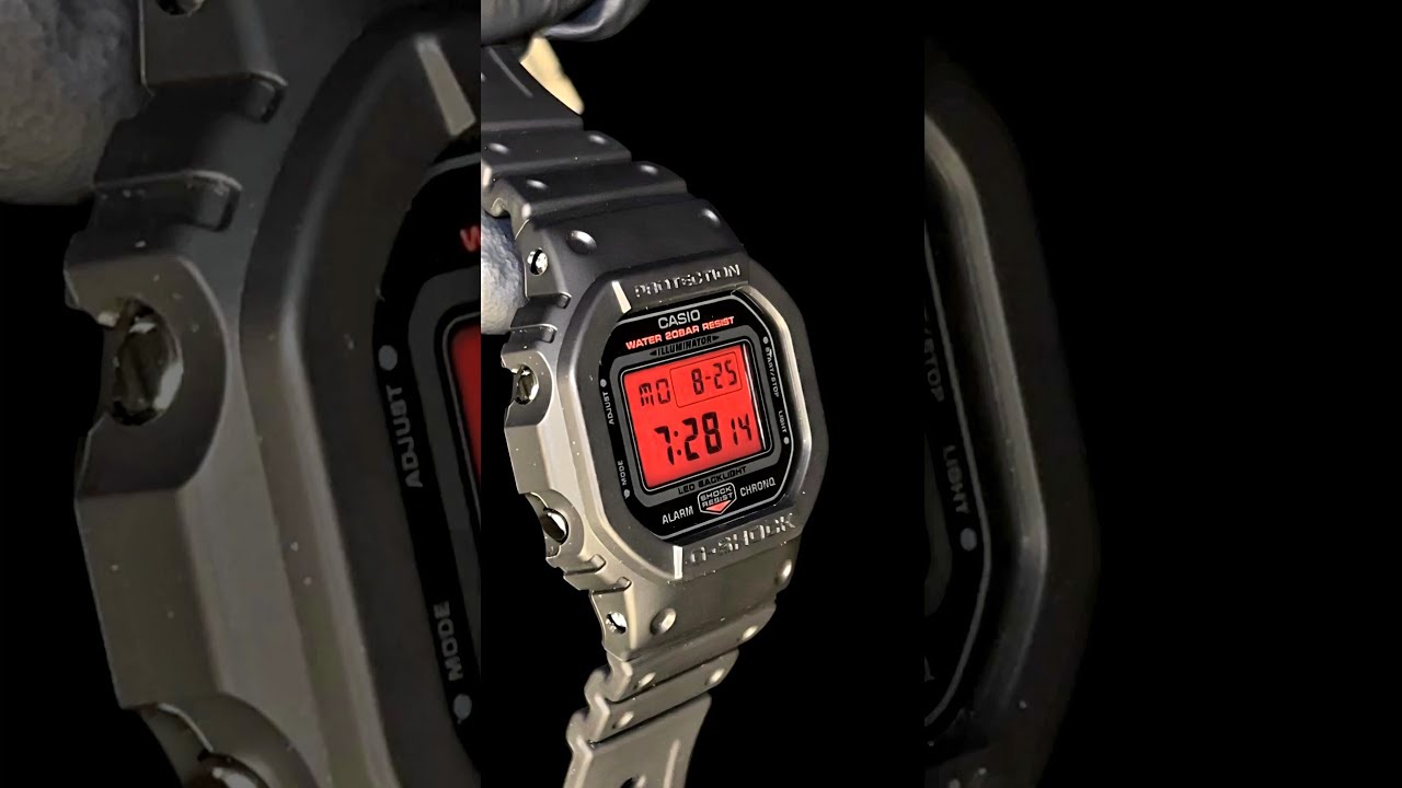 G-SHOCK DW-5600BBR-1ER Unboxing & Wrist Check 