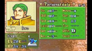 FE6 Hard Mode Bors Solo Chapter 4