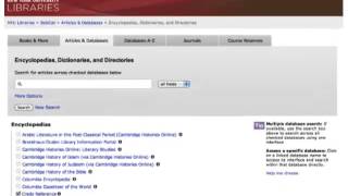 Reference Sources