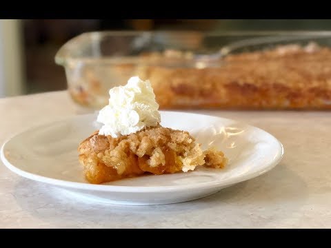 Best Peach Cobbler EVER. Baking on a budget/using Coupons