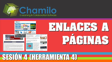 Crear Enlaces para vincularse a las páginas en Chamilo - Sesión: 04│Parte: 5 - 5│