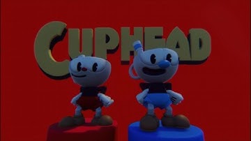 Cuphead Beta Title Screen Remake