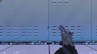 Black Mesa .357 Magnum on Sven hand (Sven Co-op mod)