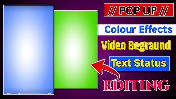 pop up colour video layer kaise banaye alightmotion se | colour Begraund video editing text status