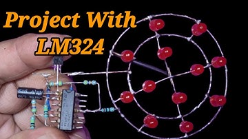 Simple Electronic Project with LM324 | Electronics |@Shaktitechshakti