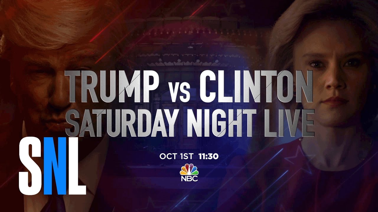 parody or satire Trump vs. Clinton - SNL