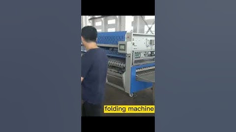 Bed sheets and quilt covers folding machine