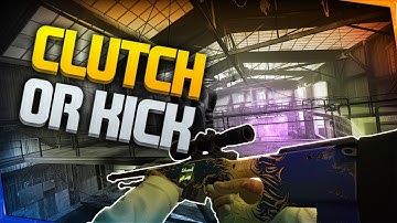 CSGO Clutch or kick - 1v4 AWP CLUTCH ON DUST 2