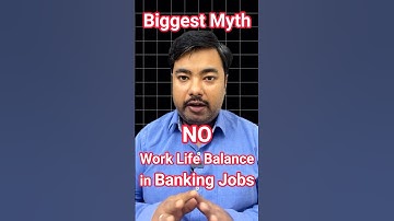 Biggest Bank Job Myths | Bank PO work life balance  #bankexam #shorts #studysmart