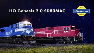 ALL NEW - Athearn Genesis 2.0 EMD SD80MAC