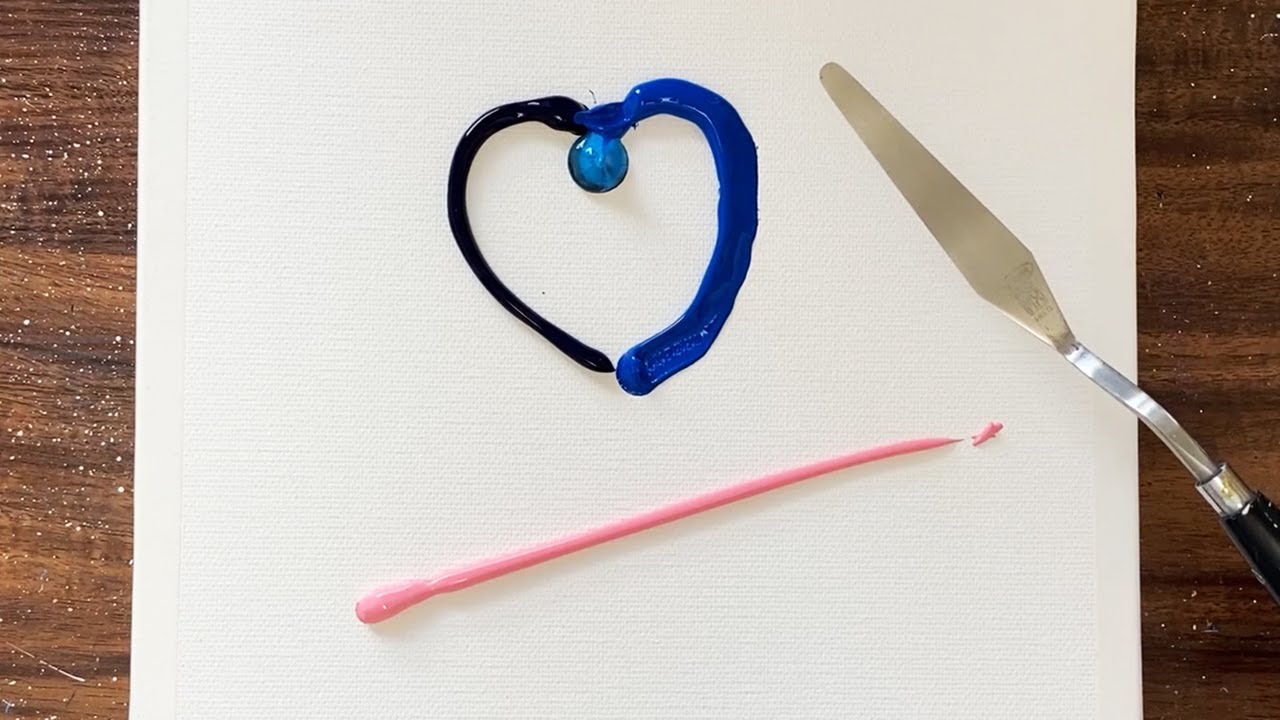 アクリル絵の具で 銀河の空と恋人達 を描く方法 初心者向けのアクリル画 Step By Step Acrylic Painting Asmr 233 堕天鹿サイト