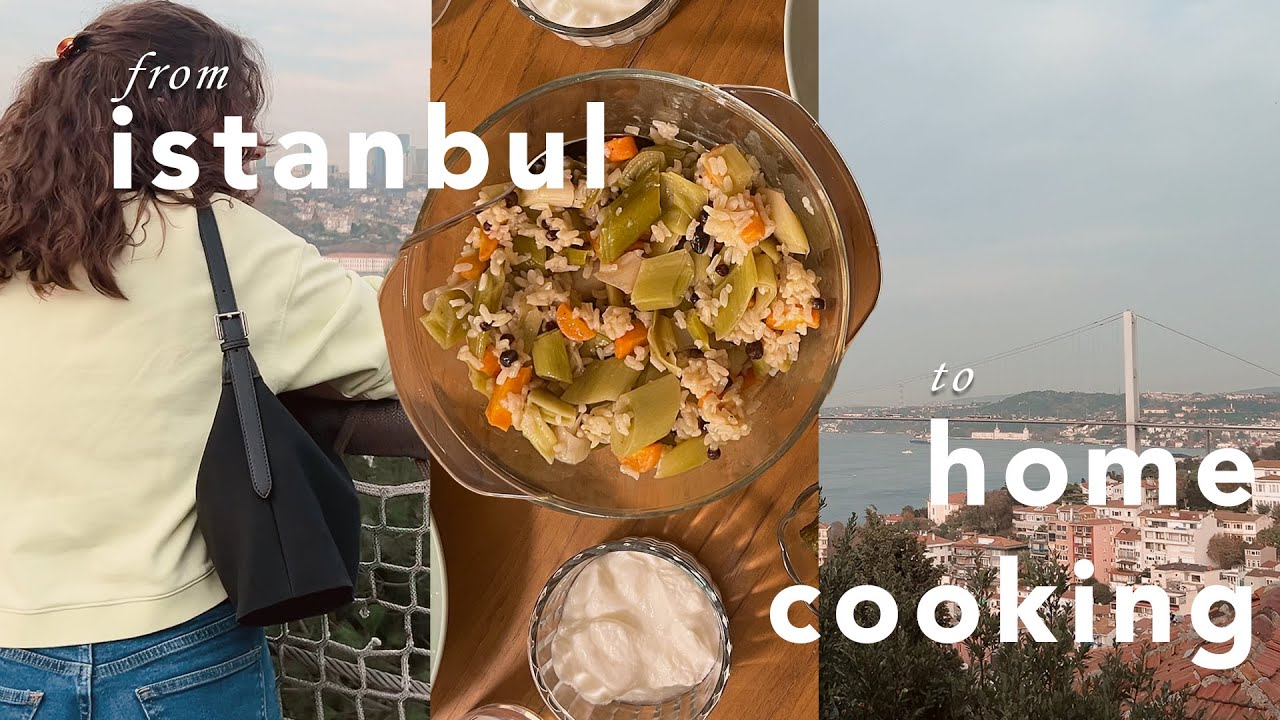 Снова дома после Стамбула: 4 традиционных блюда за 1 день 🍲 (Лук-порей, Сарма, Суп) | Vlog