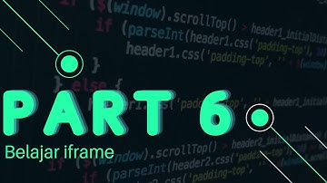 Part 6   Belajar Dasar html
