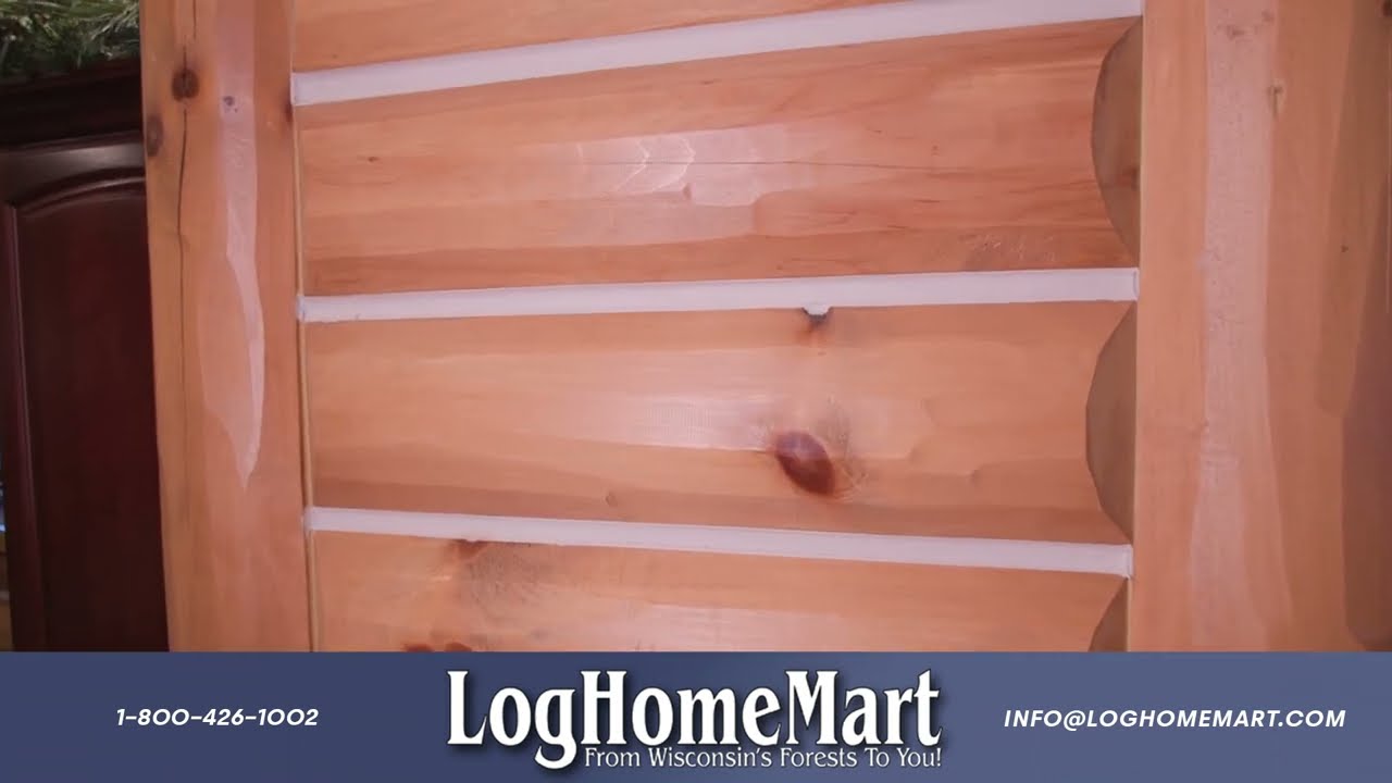 Log Chinking - Traditional Log Cabin Look | Available at LogHomeMart.com