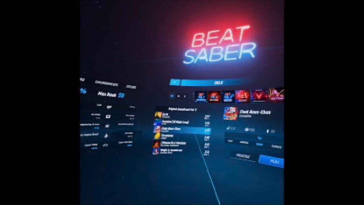 Beat saber hard mode is something else - YouTube