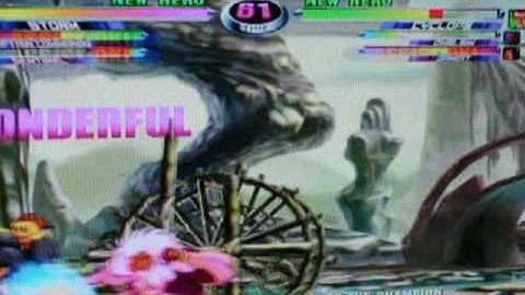 Mvc2 (ps3): EZ-THE-CHAMPION vs PowerOfWhiteHair