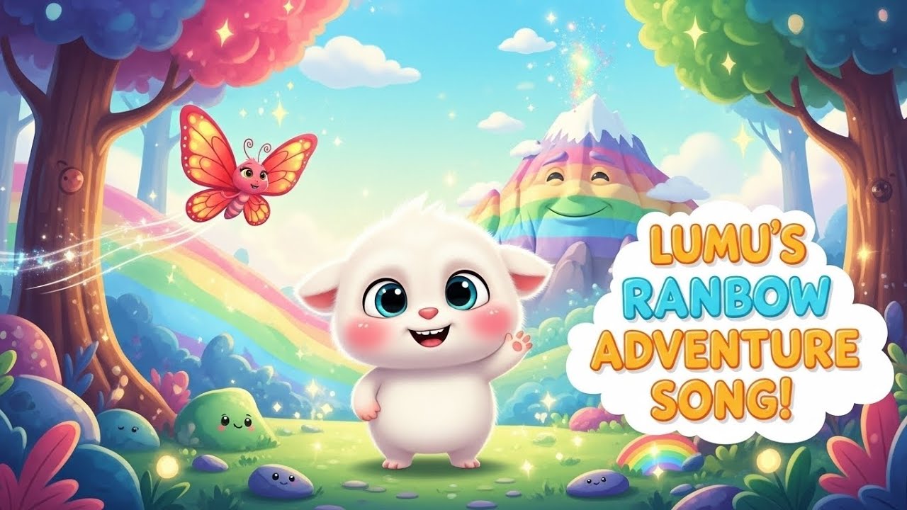 Волшебное радужное приключение Луму 🌈✨ | Детская анимация песенок | Студия Starwhirl
