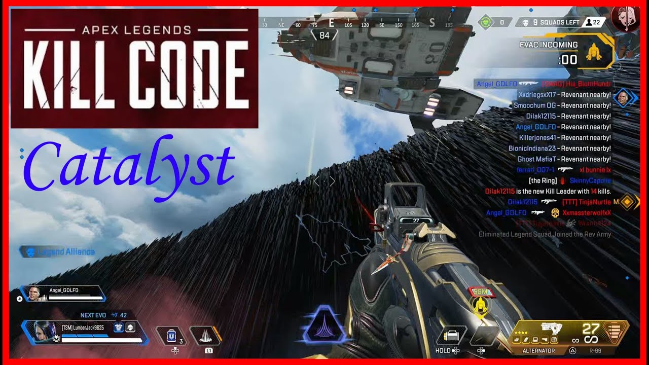Apex Legends Kill Code (CATALYST Has Skills Not Being Glitched) - YouTube