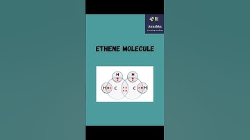 || Ethene Molecule || Anushka Learning Academy || #ethene #molecule #covalent #bond #sharing #learn