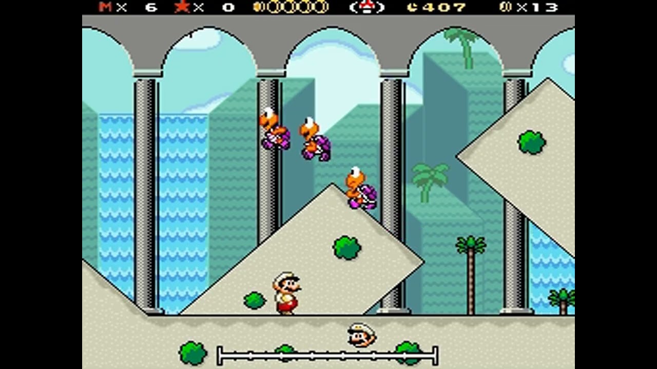 SMW Custom Level - Dolphin Sand Beach
