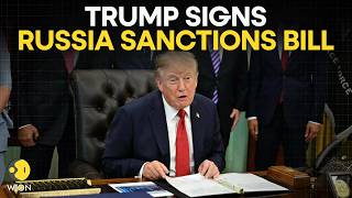 Trump Signs Russia Sanctions Bill Into Law, Targets Moscow’s Energy Sector | WION
