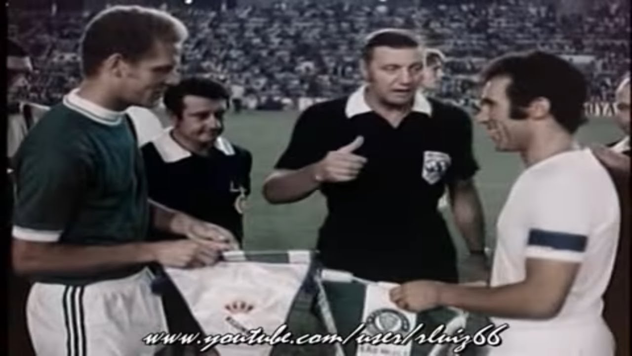 Real Madrid 1 x 3 Palmeiras - Final Torneio Ramon de Carranza - 1975