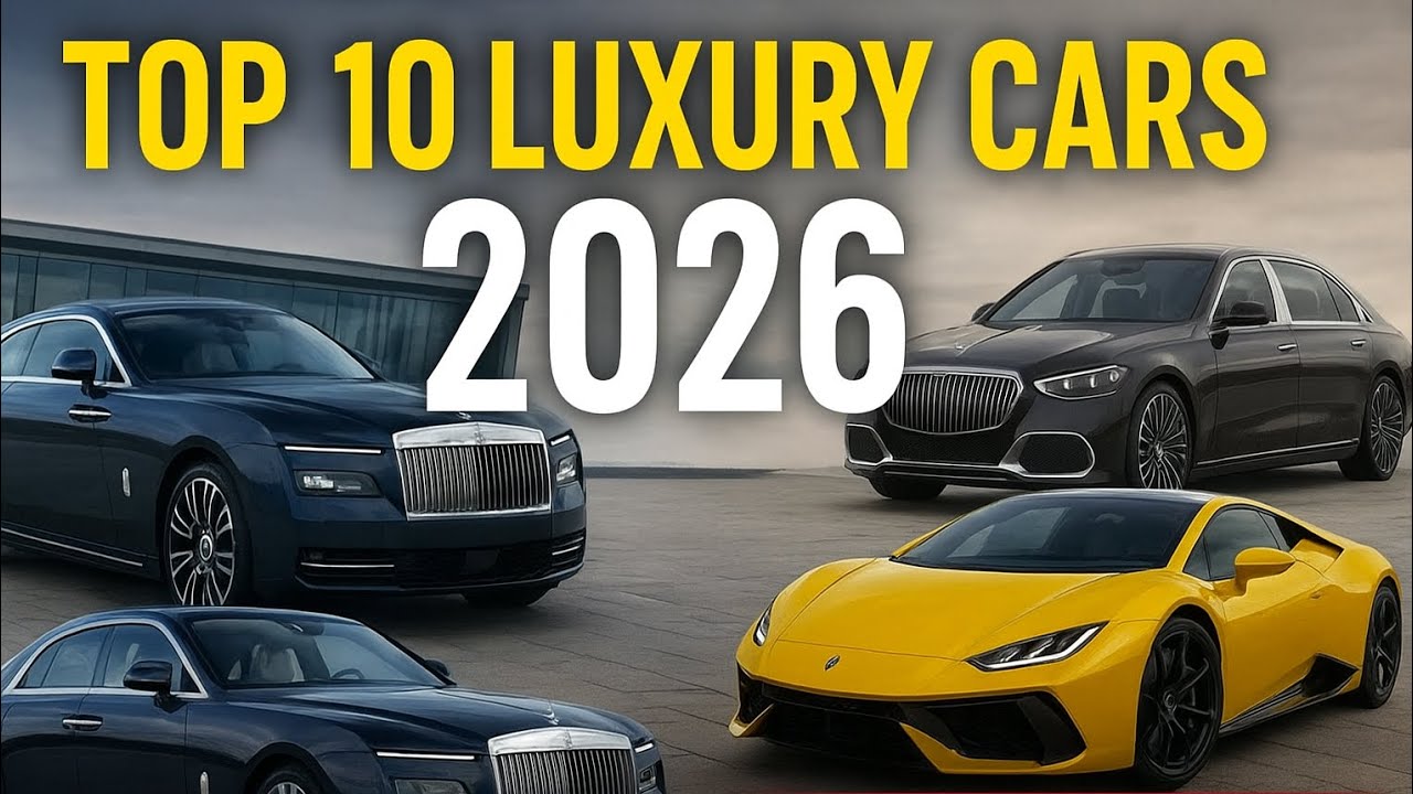 Top 10 Luxury Cars You Must See in 2026! (Unbelievable Designs)