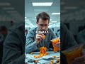 Boss bans snacks—except her loud, cheesy Cheetos crunching! 😡🍟