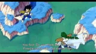 Zarbon and Vegeta talk about Freeza and the Saiyans (Japanese)