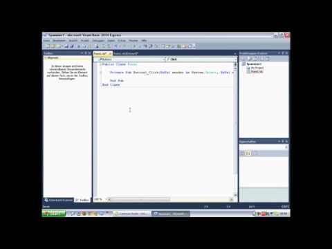 Visual basic 2010 Spammer Erstellen Tutorial