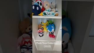 Plush Toys Collection (2023) #supermario #sonicthehedgehog #animalscrossing #minecraft #pokemon Update