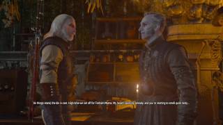 The Witcher 3 - Regis, The Recovering Addict (Dialogue Highlight No.27 / B&W)