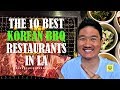 10 BEST KOREAN BBQ Restaurants in Los Angeles