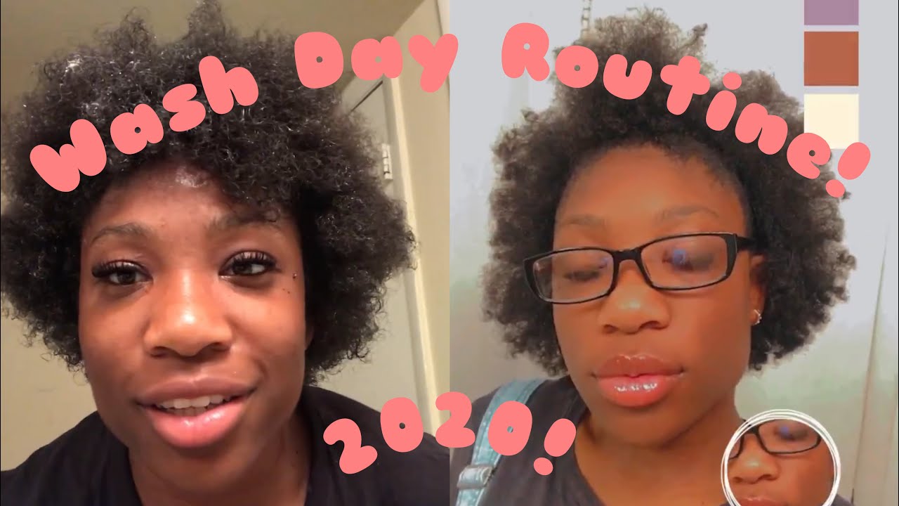 Wash Day Routine 2020! 💆🏾‍♀️💇🏾‍♀️💜