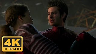 Andrew Garfield Saves Zendaya Spiderman No Way Home 4K Uhdr
