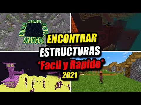 HOW TO FIND all STRUCTURES in MINECRAFT *Quick and easy*
