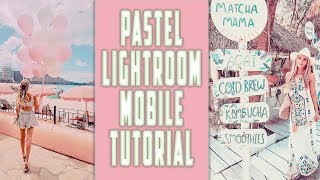 Pastel Lightroom Mobile Tutorial | Free Preset screenshot 3