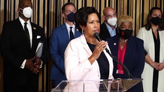 Mayor Bowser addresses the monkeypox outbreak, as cases in D.C. doubled in the last 9 days
