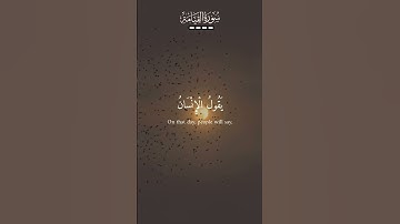 ✨ ﴿فإذا برق البصر وخسف القمر﴾ تلاوة تهز القلوب بصوت الشيخ عبد الباسط عبد الصمد.