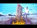 MONSTER BONELESS FISH UNDERGROUND TANDOOR | அரக்கன் பாறை | Village Grandpa Cooked Delicious Fish