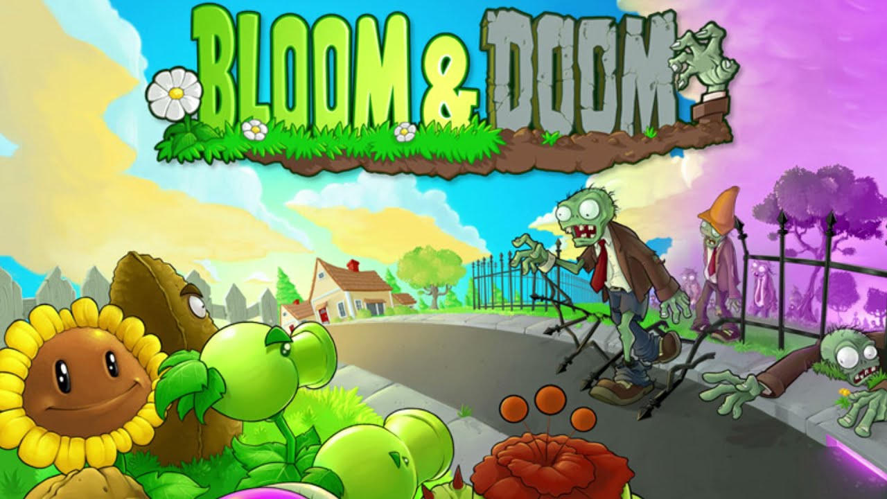 Plants vs. Zombies (Bloom and Doom build 0.1.1.1014) - Early Main Menu (Opening Music)