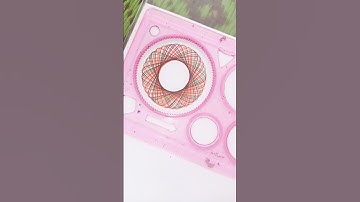 spirograph design pattern ruler #art #spirograph #shorts #viralvideo #calligraphy #amazing #art #3d