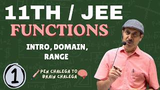Functions Class 11 One Shot | Intro, Domain and Range | JEE Maths