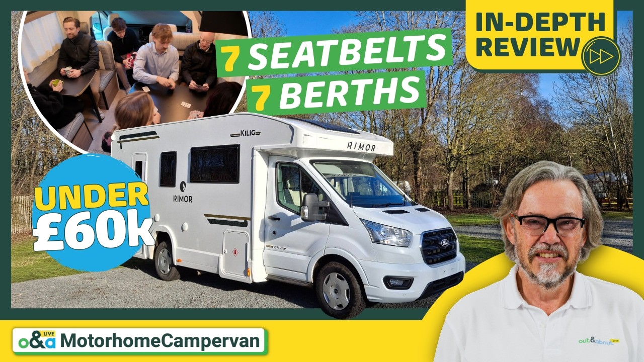 Потрясающий семиместный автодом менее чем за 60 000 фунтов стерлингов! - Обзор Rimor Kilig 79 Plus.