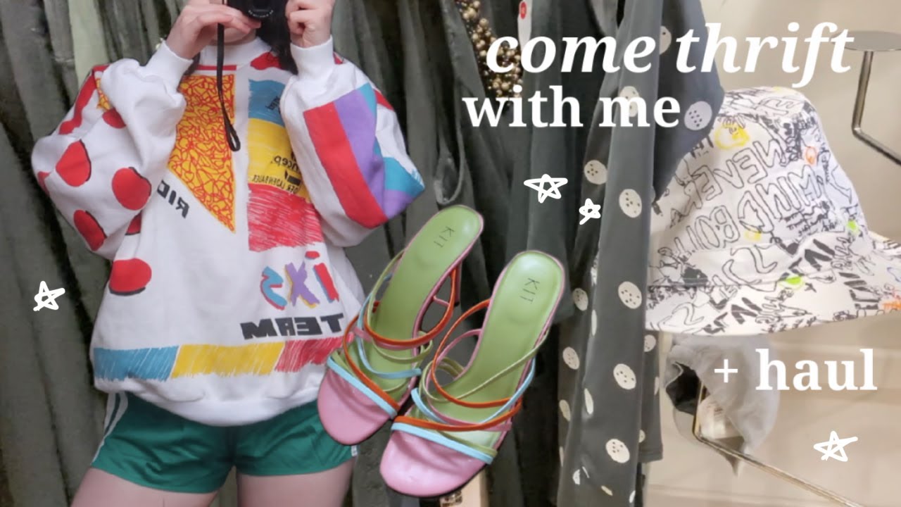 come thrift with me in glasgow + haul