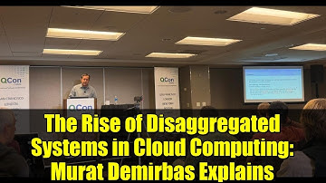 The Rise of Disaggregated Systems in Cloud Computing: Murat Demirbas Explains