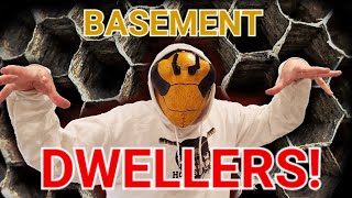 Whats in YOUR Basement Ceiling?! MASSIVE Yellow Jacket Nest Removal!