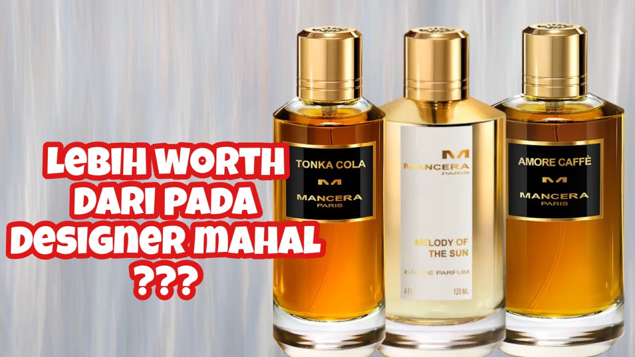 TOP 5 MANCERA PARFUM (Part 2) NICHE MURAH NIH BOS‼️
