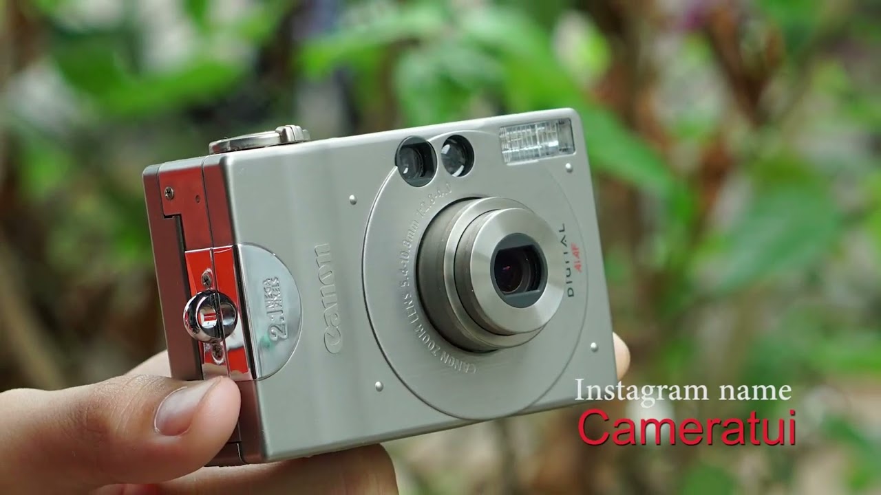 Canon Ixy PC1001 - YouTube